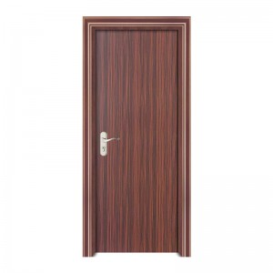 2021 houten deur fabrikant nieuw ontwerp wpc deuren vochtbestendig brandwerend