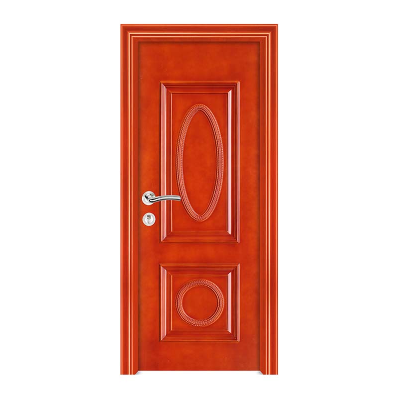 China wpc deur huid verf houten schommel binnendeur geluiddichte mal proof deuren met slot